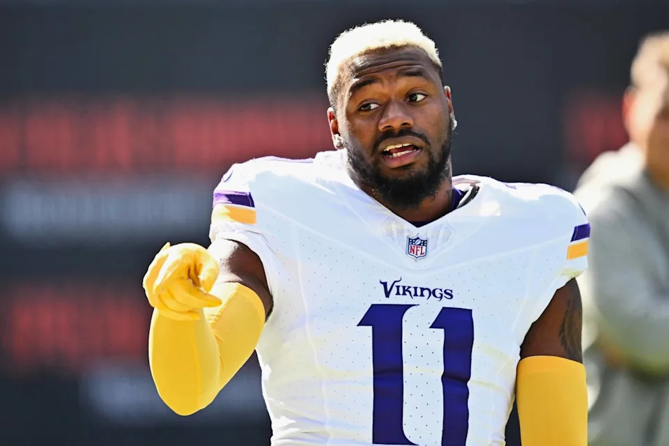 Former Minnesota Vikings cornerback NaJee Thompson (11)Jamie Sabau-Imagn Images