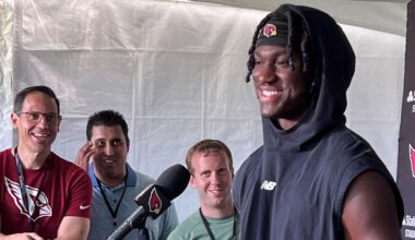 Cardinals rookie WR Marvin Harrison Jr. gets chance to practice and play against Colts, team that his father played for