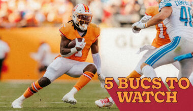 5 Bucs to Watch Against the Falcons