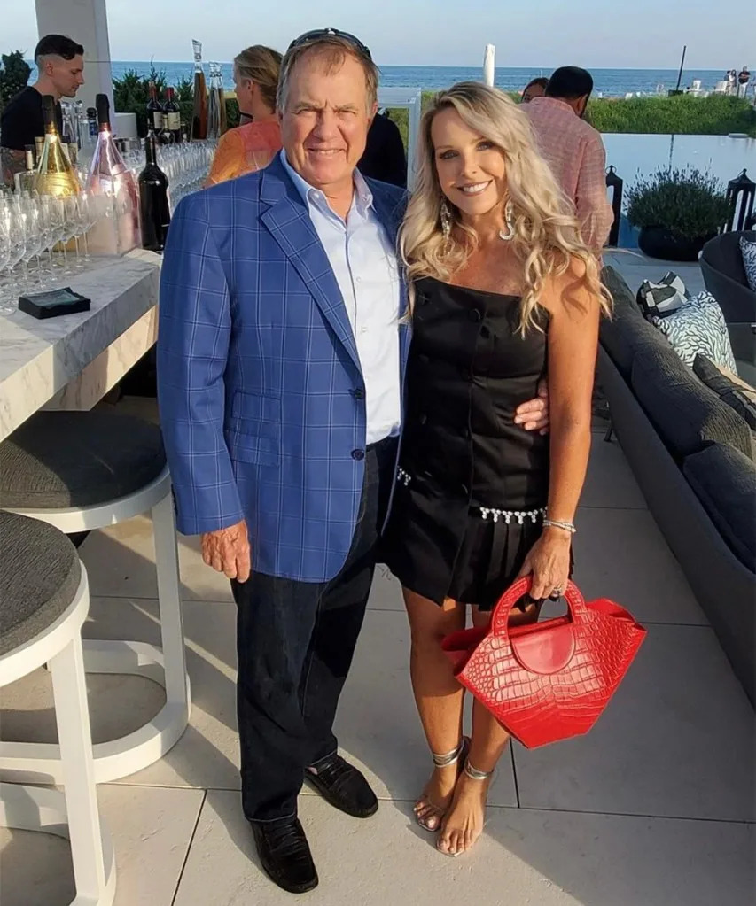 Bill Belichick and his ex-girlfriend Linda Holliday. Instagram