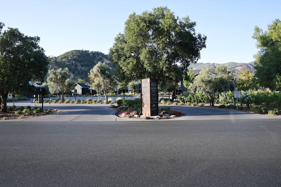 The celebrations took place in wine country California. BACKGRID