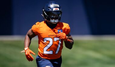 Broncos add ‘another good football player’ to running back corps in J.K. Dobbins