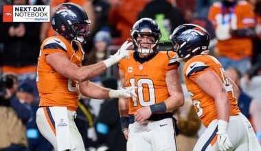 QB Bo Nix ‘didn’t flinch,’ bounces back to toss two fourth-quarter touchdowns in win vs. Colts