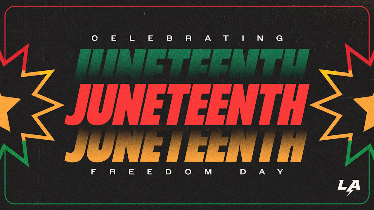 Chargers Commemorate Juneteenth With Local Community Events