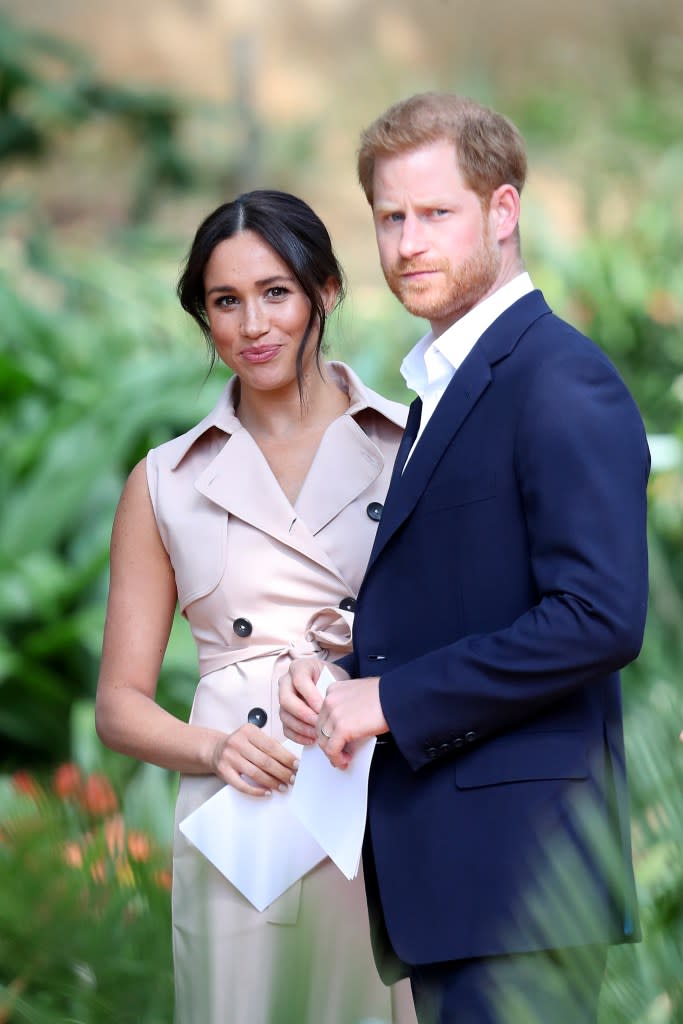 Meghan Markle and Prince Harry have been living in their $14 million Montecito, Calif., home with their two kids, Prince Archie and Princess Lilibet, since 2020. Getty Images