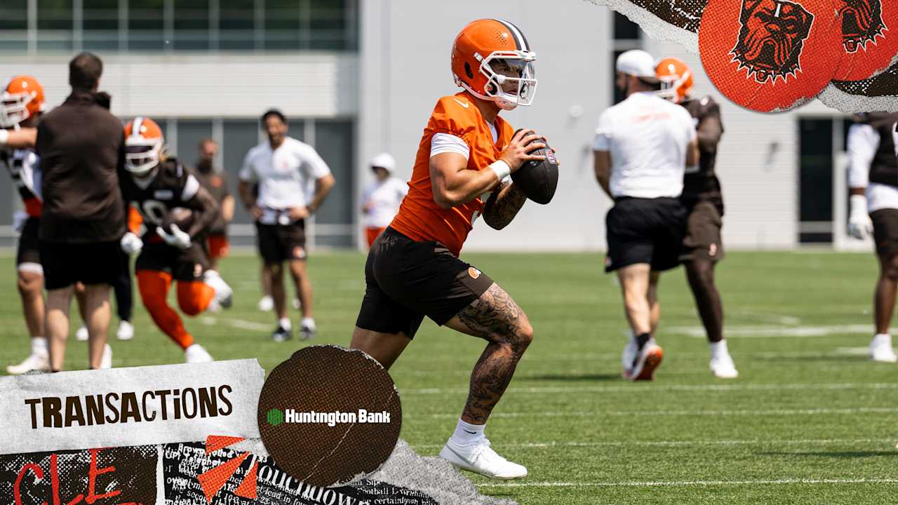 Browns sign QB Dillon Gabrie