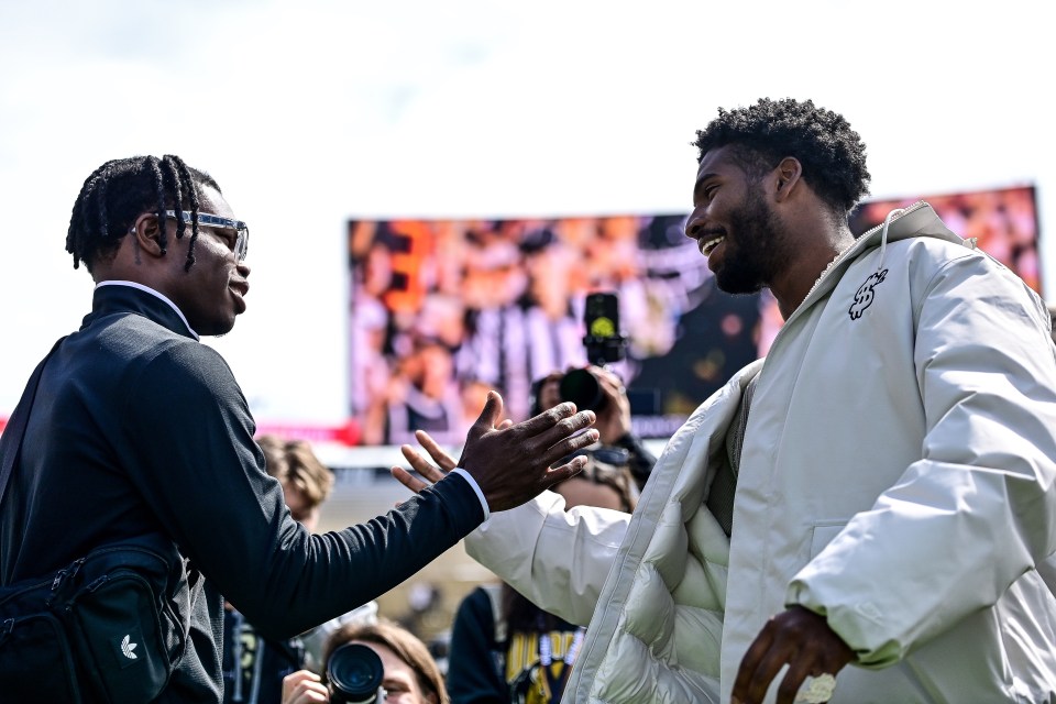 Sanders and Hunter will go from teammates to opponents in the NFL.