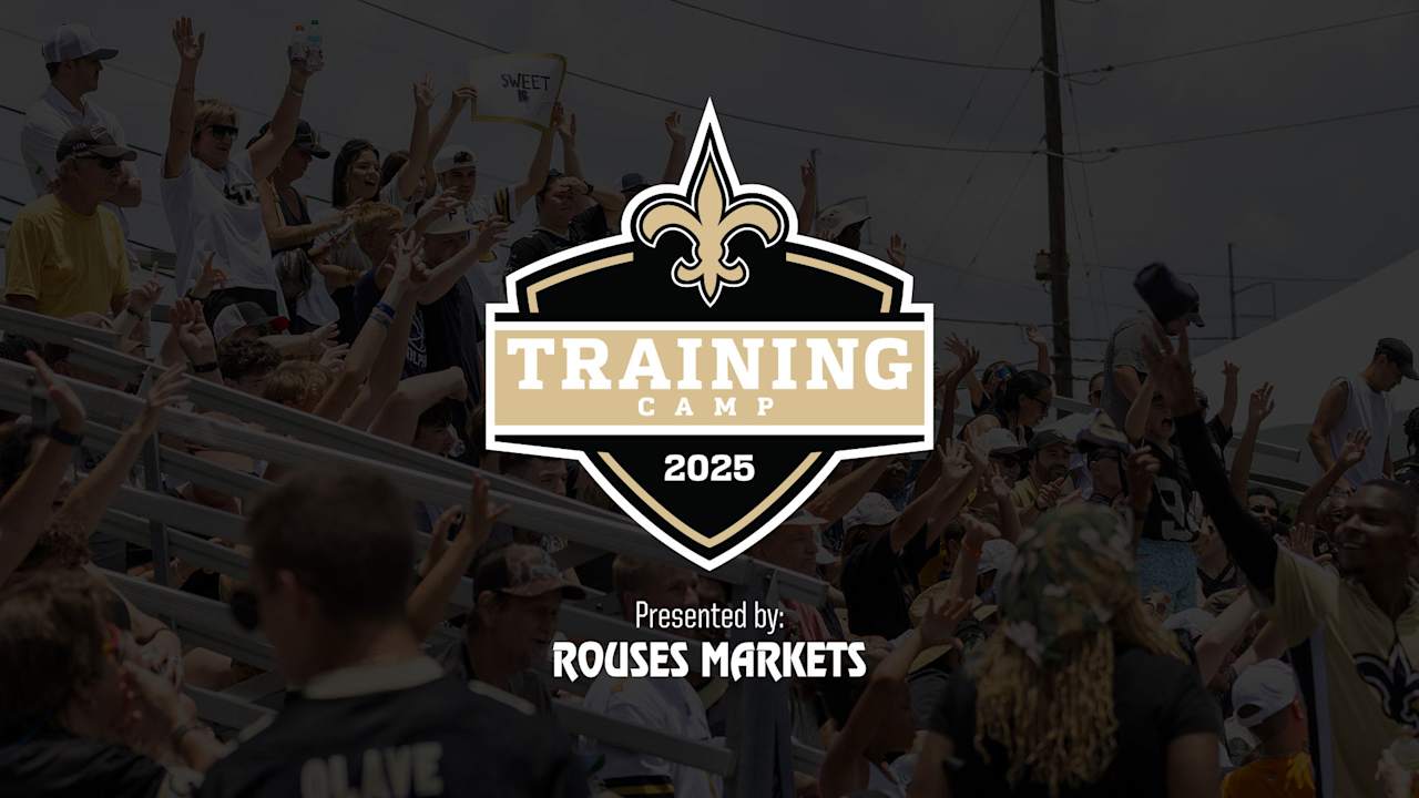 Saints announce schedule for 2025 Training Camp presented by Rouses Markets