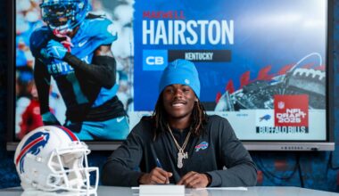 Bills sign Maxwell Hairston and Deone Walker to rookie contracts - Buffalo Bills