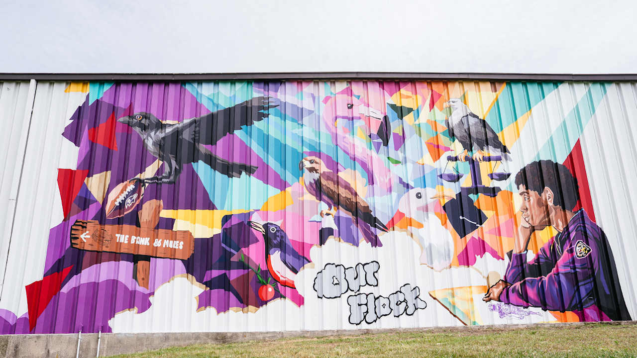 Ravens Growing Roots Across Maryland With Mural Initiative