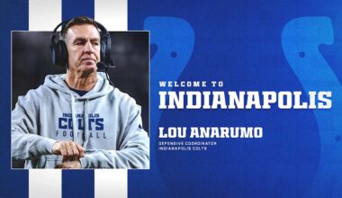 Colts hire Lou Anarumo as defensive coordinator