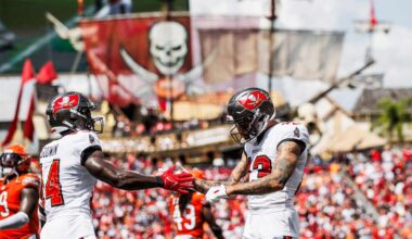Top Five Receiving Yardage Careers in Tampa Bay Buccaneers History