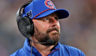 2025 NFL OTA takeaways: Giants end practice early after multiple fights, Michael Pittman Jr. exits with injury