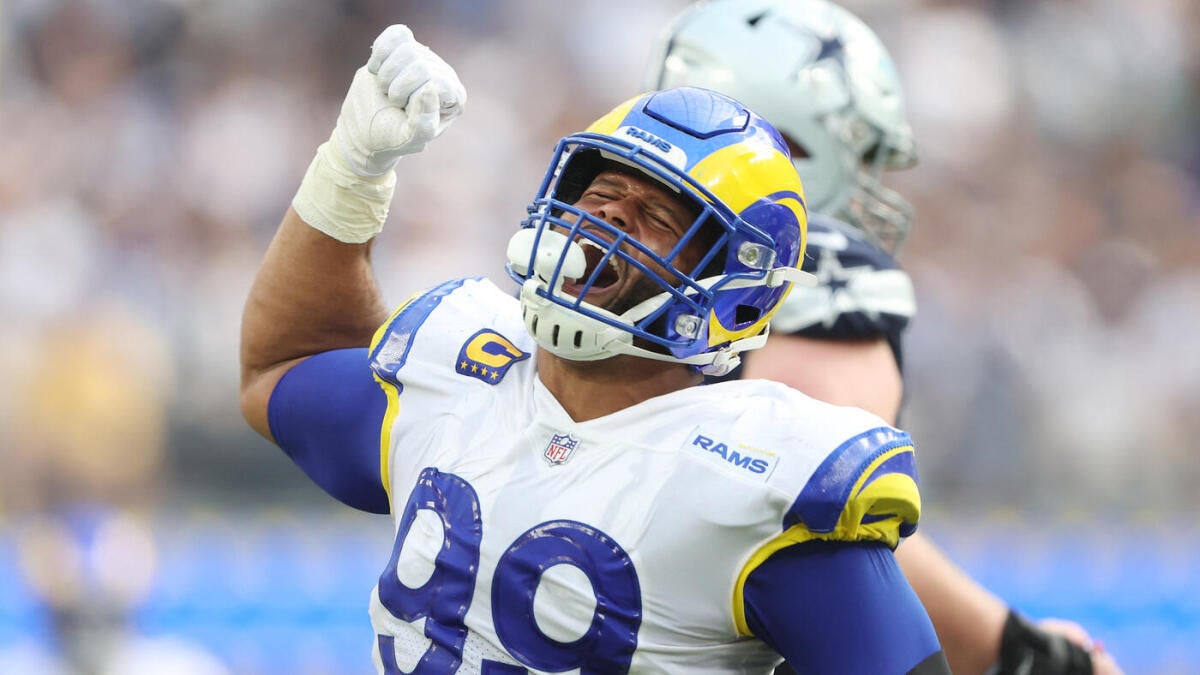 Aaron Donald challenges Jared Verse to 'old man workout' as Rams stars exchange playful jabs