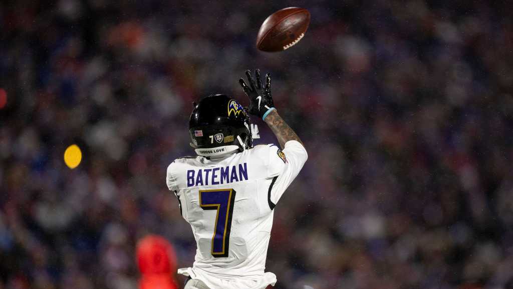 Ravens extend receiver Rashod Bateman’s contract through 2029 with a $36.75M deal