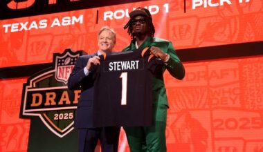 Bengals' Stewart leaves mandatory minicamp early after voicing frustration with rookie contract dispute