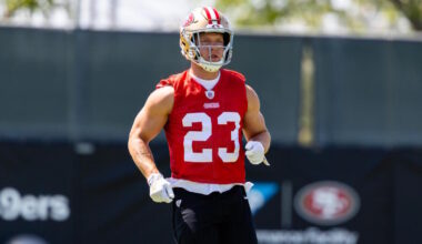 Christian McCaffrey says he feels 'great' at 49ers minicamp as he returns from injury-plagued 2024 season