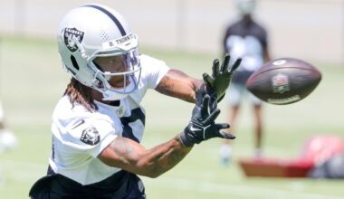 Raiders rookie Dont'e Thornton Jr.'s size, speed made him the 'Al Davis pick' of 2025 NFL Draft