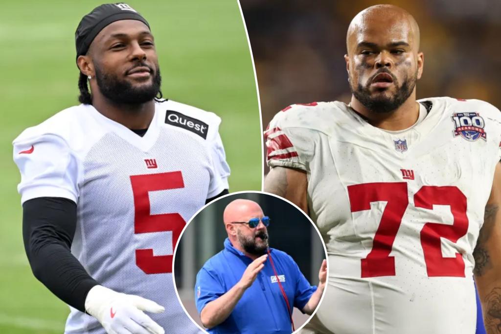 Giants players throw punches in fiery practice brawl