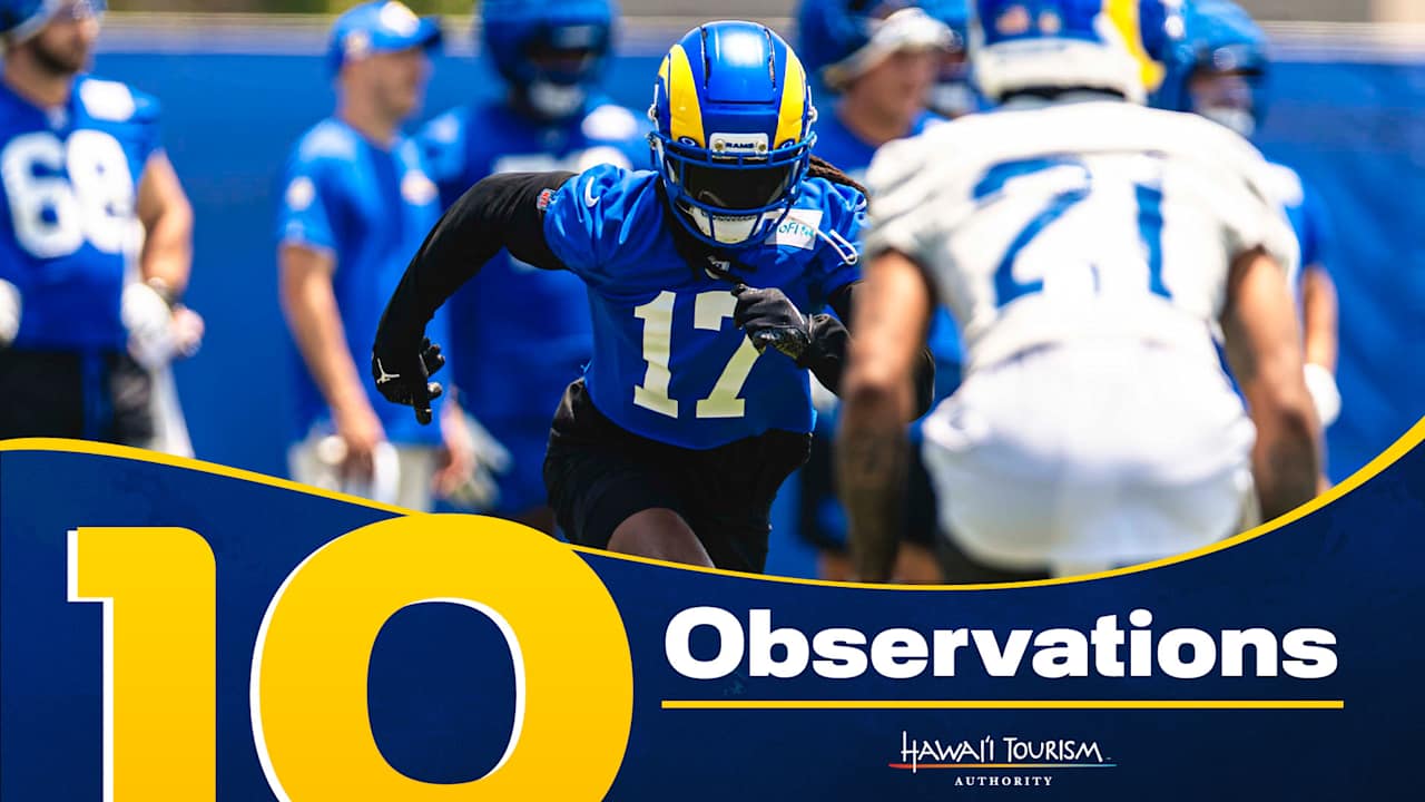 Lots of Davante Adams, an impressive Puka Nacua catch and Kam Kinchens' one-handed interception