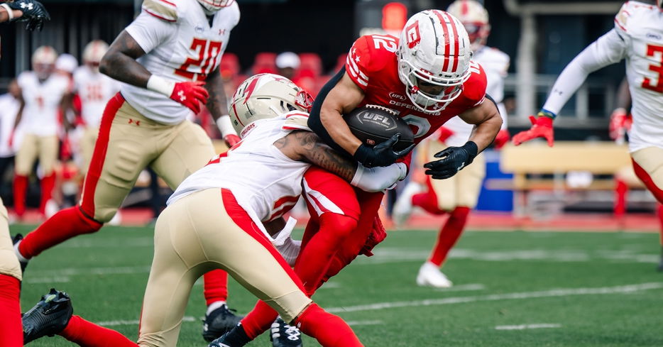 Goodrich tallied six pass breakups and forced three fumbles over seven games this season in Birmingham and now will get an NFL shot in Denver. (Photo: Emily Faith Morgan / Imagn Images)