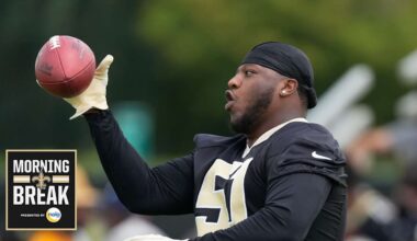 Cesar Ruiz praises Saints QB room