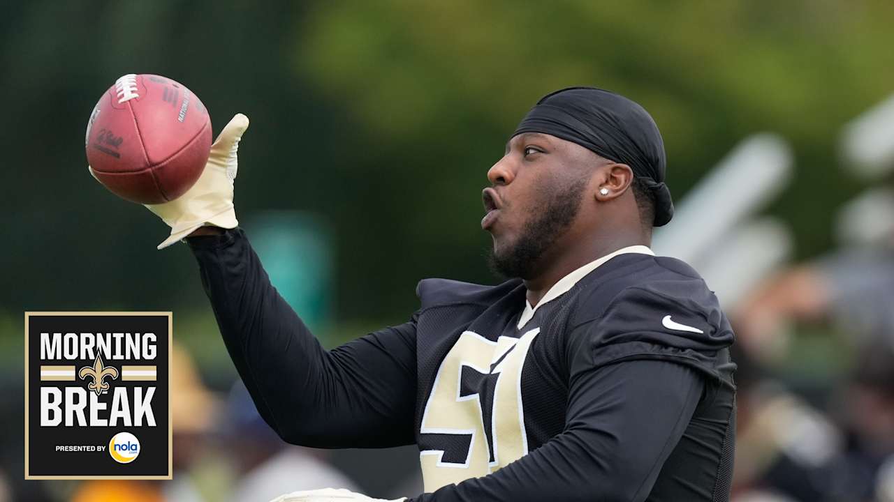 Cesar Ruiz praises Saints QB room