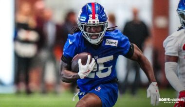 Touchdowns & takeaways from Giants' minicamp