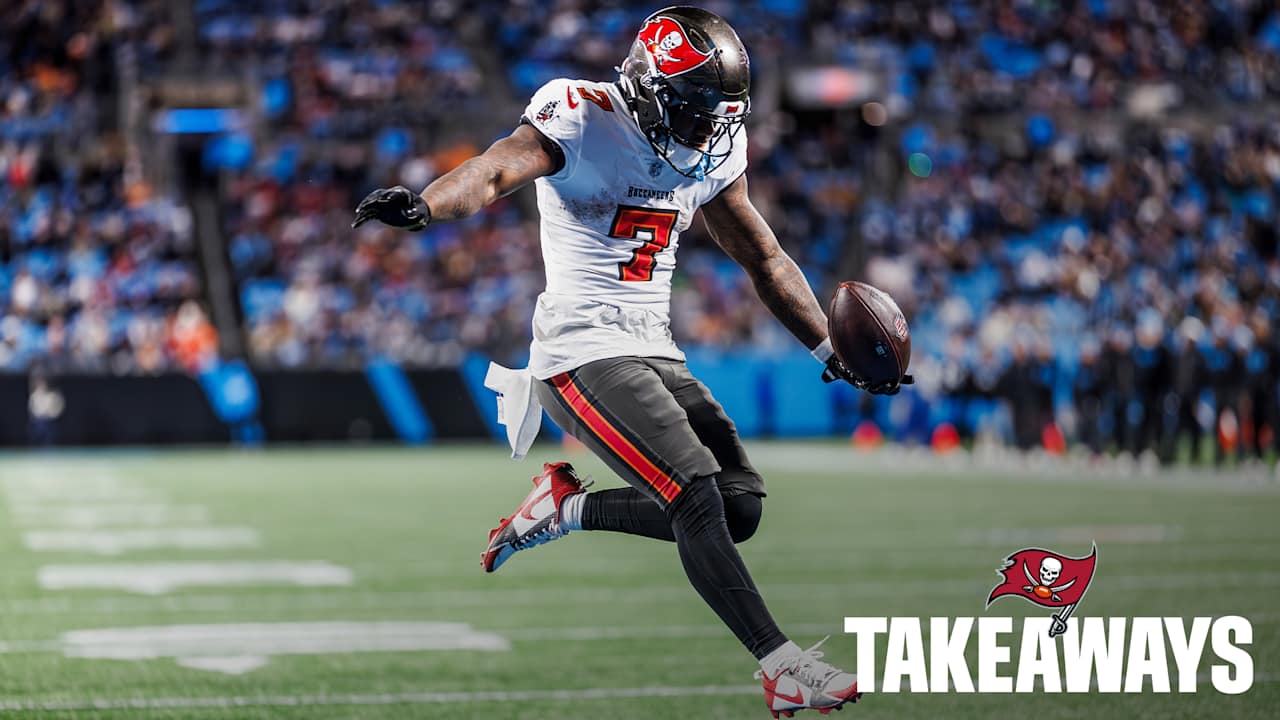 Takeaways: Buccaneers at Panthers | Week 13