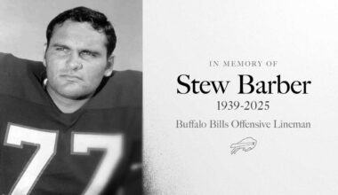 Bills remember two-time AFL Champ Stew Barber upon his passing