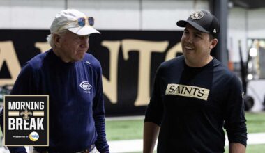 Saints install Kellen Moore’s offense with Archie Manning in attendance