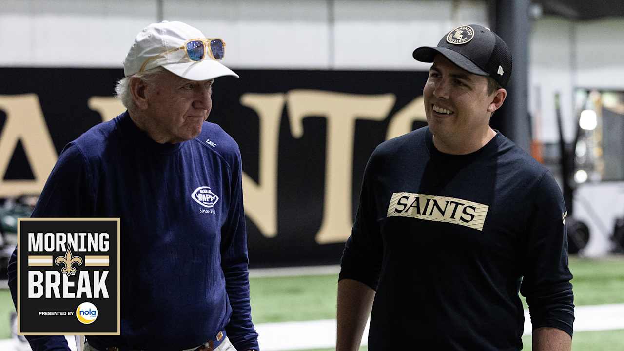 Saints install Kellen Moore’s offense with Archie Manning in attendance