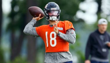 Caleb Williams showing commitment to learning new offense