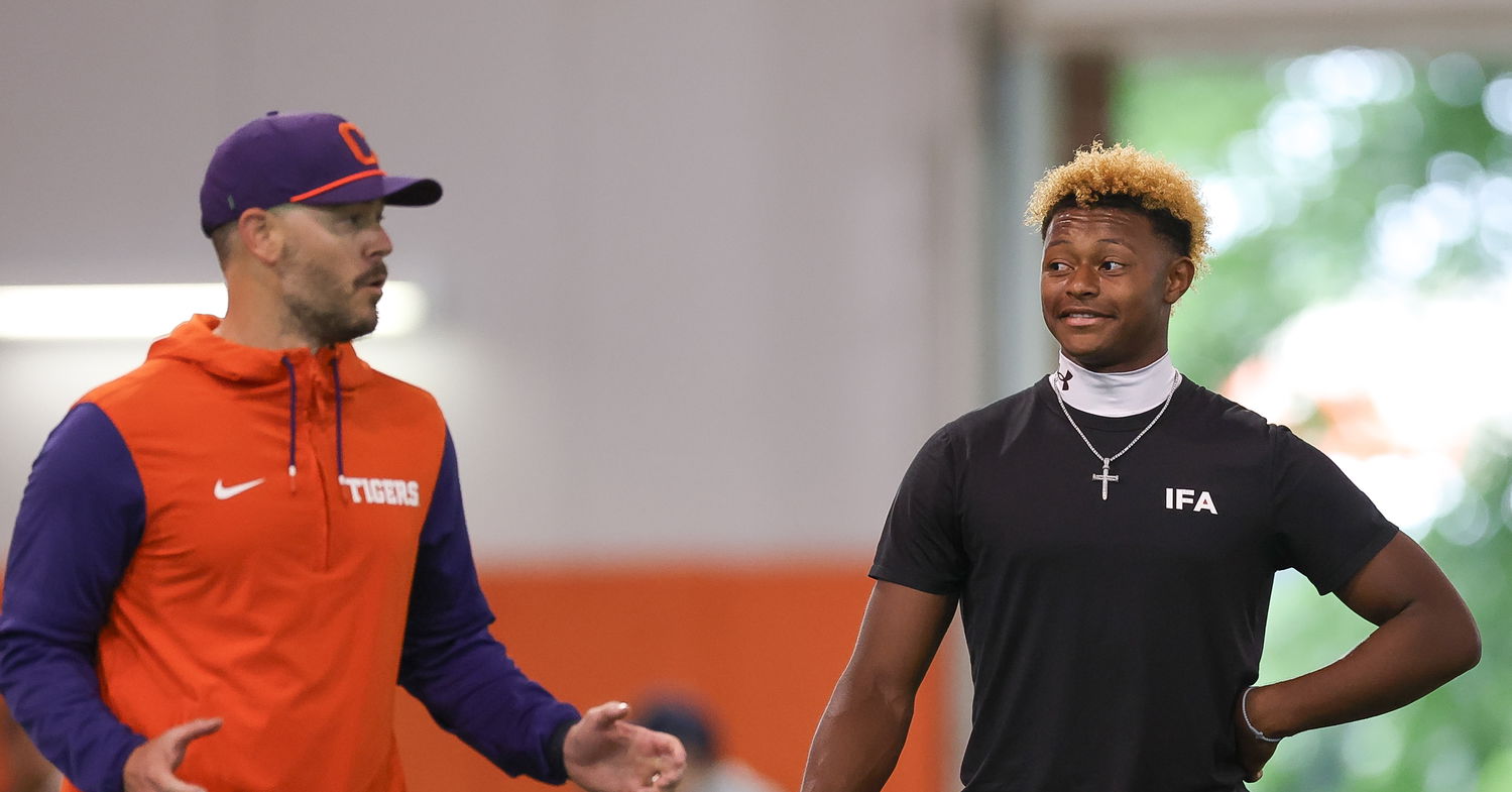 No sleep, no problem: Four-star QB shines in final day of Swinney's camp