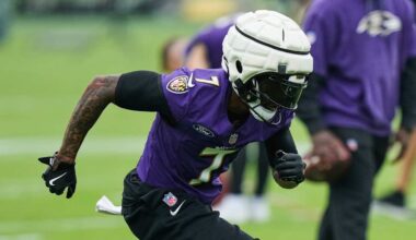 Rashod Bateman aims to 'flip that narrative' of Ravens WRs after extension