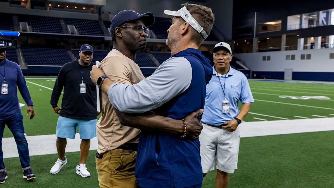 Brian Schottenheimer, Stephen Jones on Cowboys legends visit, culture change