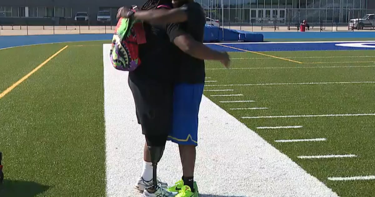 Radio DJ holds football camp in honor of former High School player who lost his leg – WSB-TV Channel 2