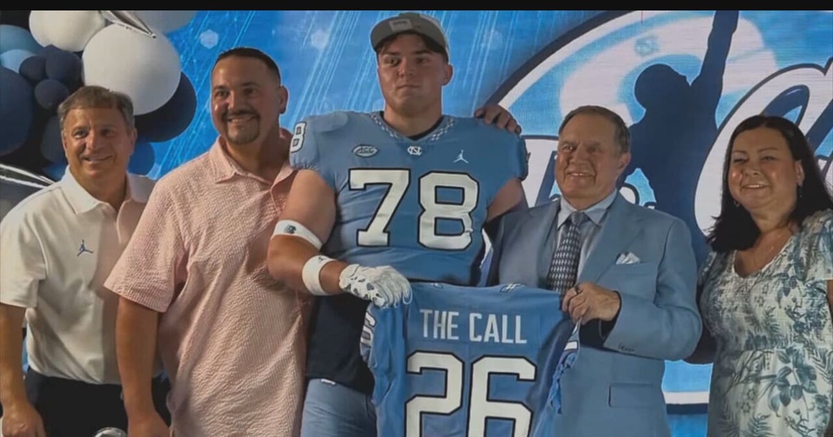 Foxboro native commits to Bill Belichick, UNC football – Boston 25 News