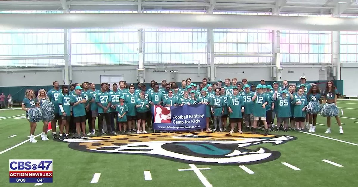 Jaguars for a day: The 6th annual Special Olympics Florida Fantasy Camp