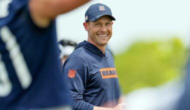 Bears HC Ben Johnson names four players who have stood out in offseason