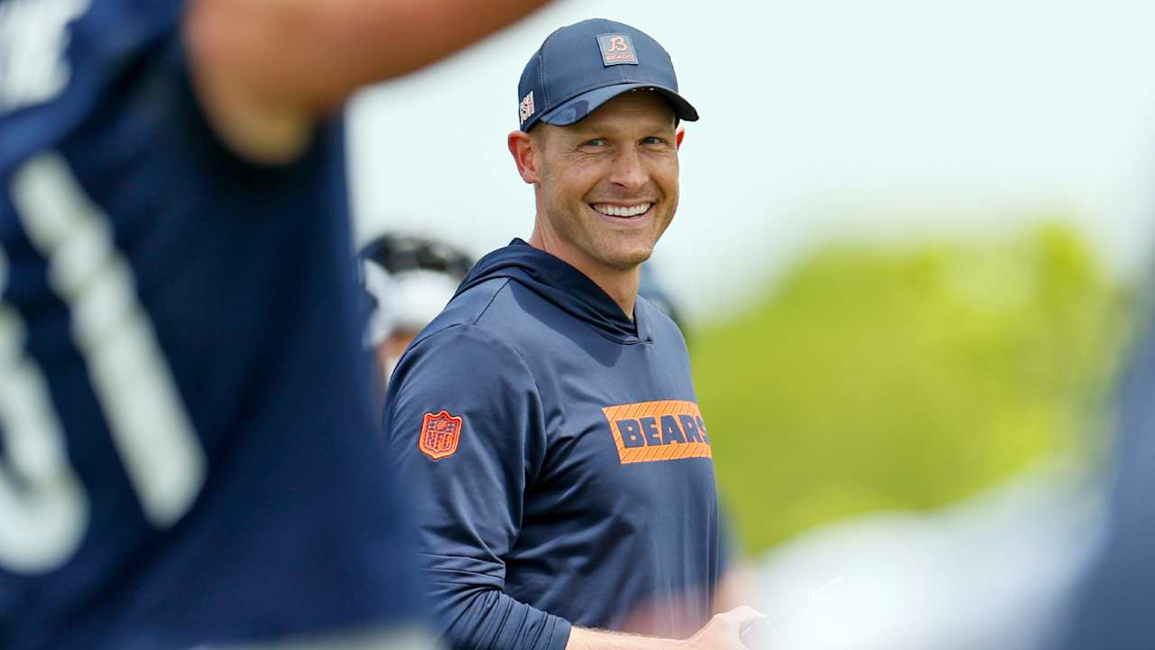 Bears HC Ben Johnson names four players who have stood out in offseason