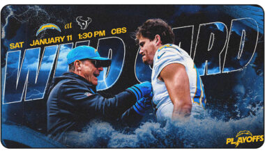 Chargers, Texans Set for Wild Card Playoff Matchup