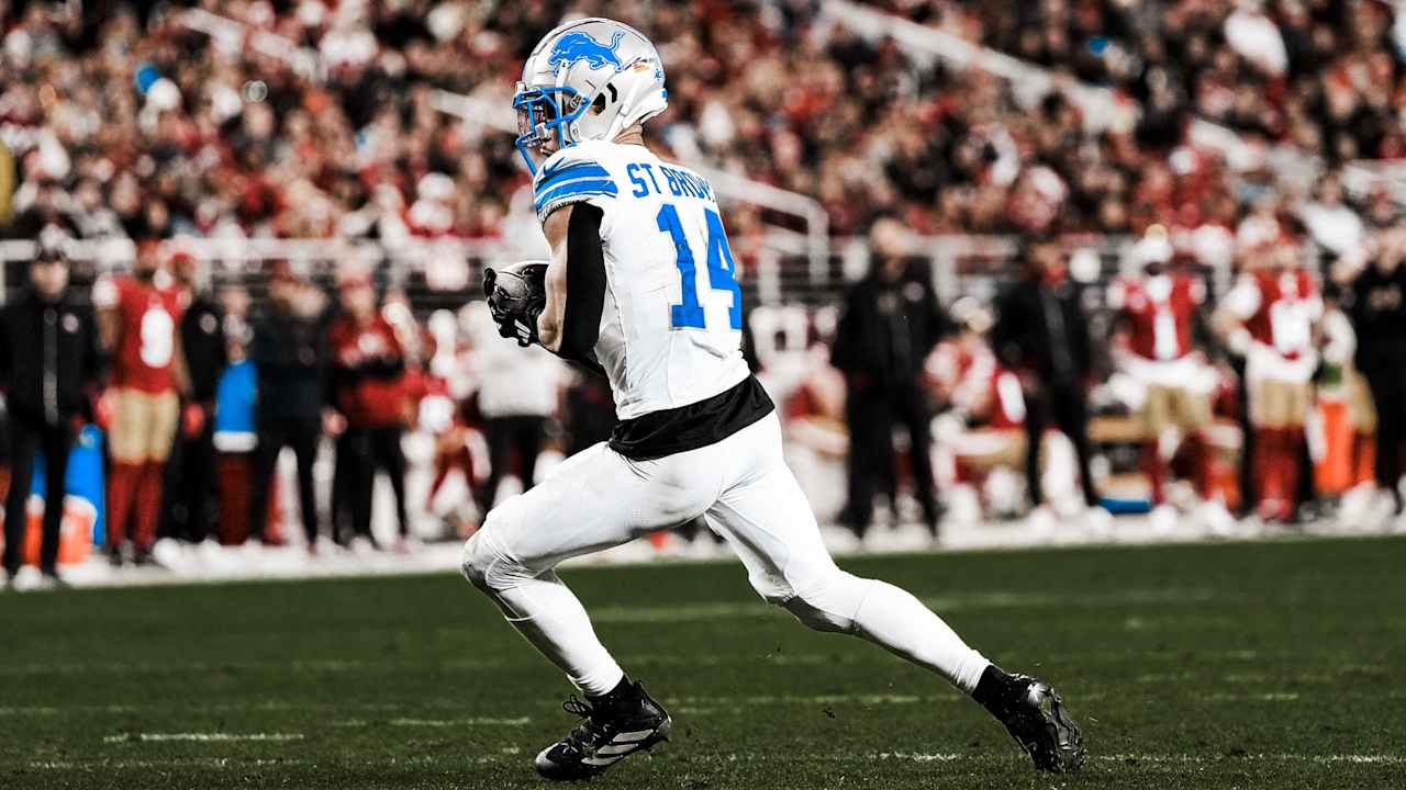 Detroit Lions WR Amon-Ra St. Brown talks new offense, being ready for training camp & more
