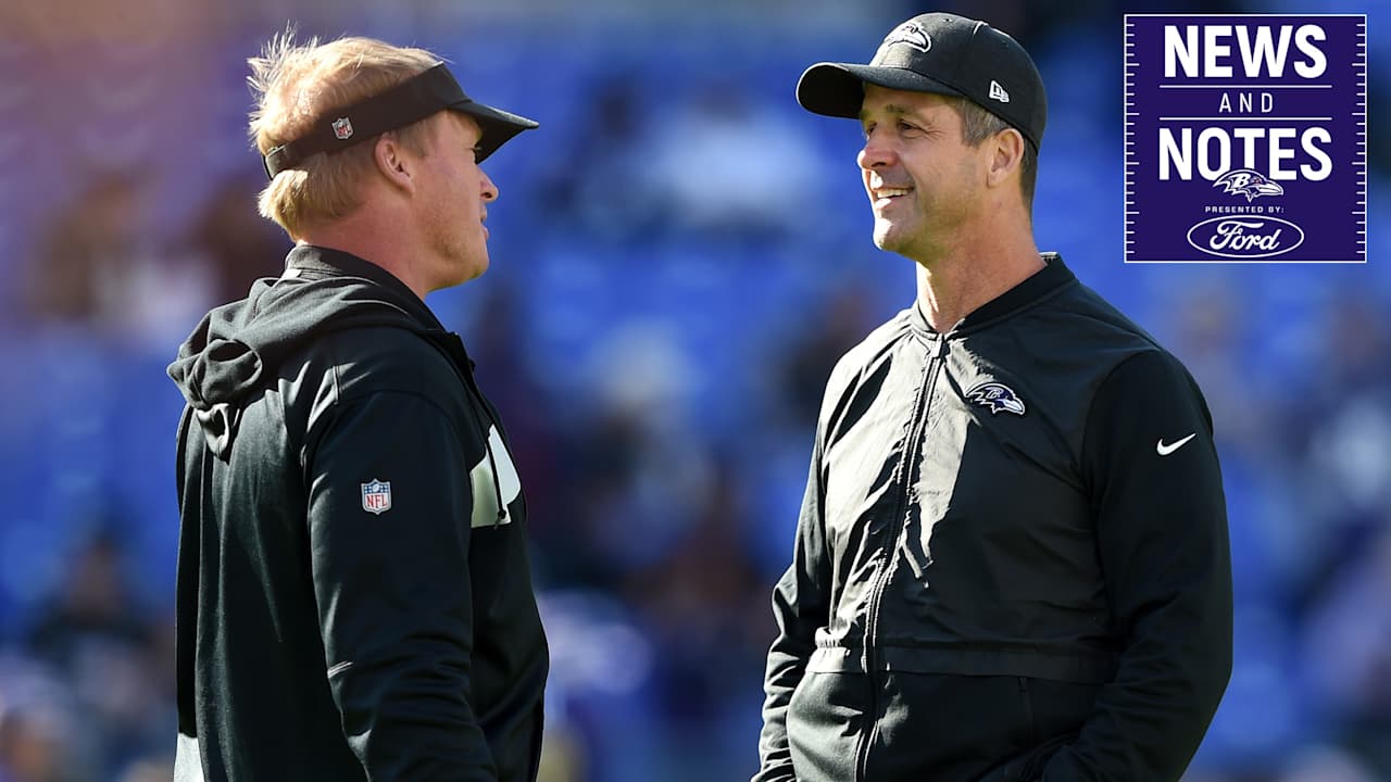 John Harbaugh on Why Jon Gruden Observed OTAs