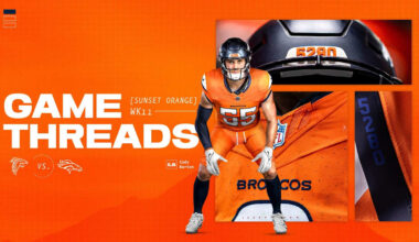 Broncos to wear Sunset Orange jerseys and pants vs. Falcons