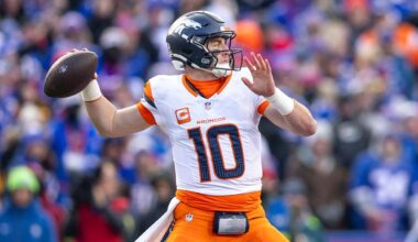 Broncos LT Garett Bolles gushes over 'freak of nature' Bo Nix after impressive rookie season