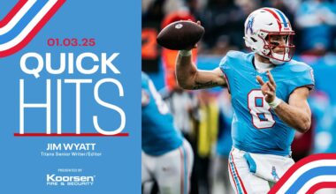 Quick Hits on the Titans After Friday's Practice