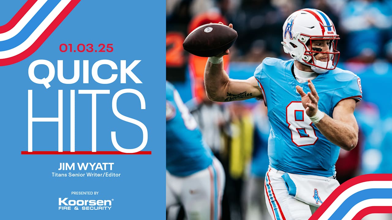 Quick Hits on the Titans After Friday's Practice