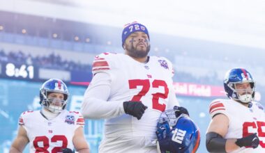 Jermaine Eluemunor Revitalizes Giants' Offensive Line in Transformative NFL Season