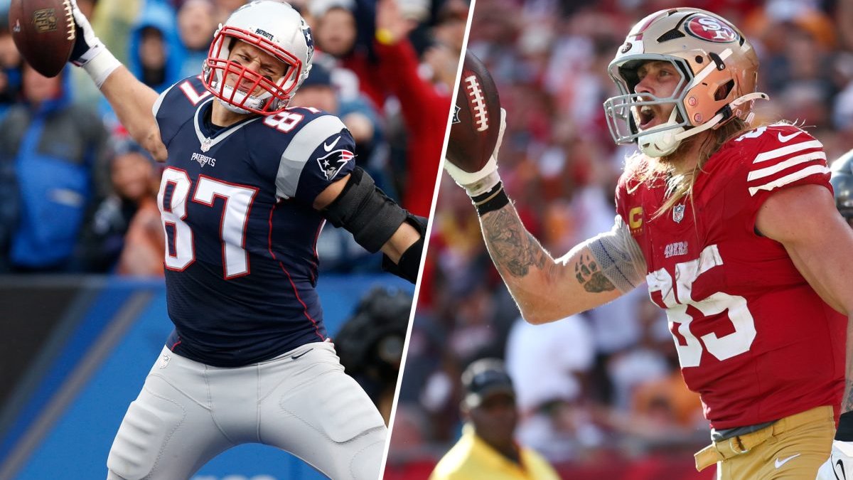Rob Gronkowski ranks 49ers’ George Kittle as top NFL tight end – NBC Sports Bay Area & California